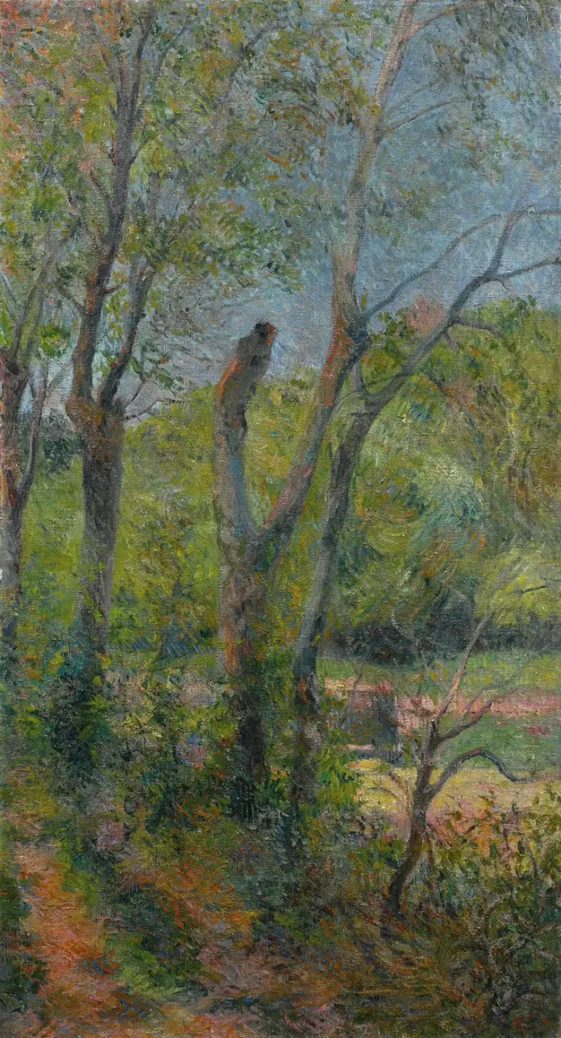 Les Saules, Paul Gauguin