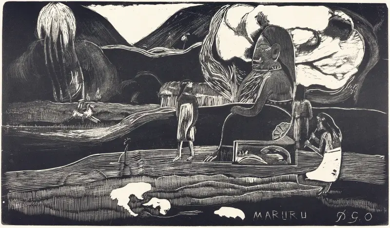 Maruru (Děkuji), 1894 – Nr. 2, Paul Gauguin