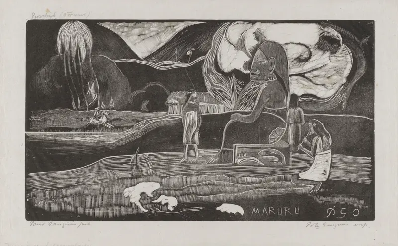Maruru – nr 1 av Paul Gauguin