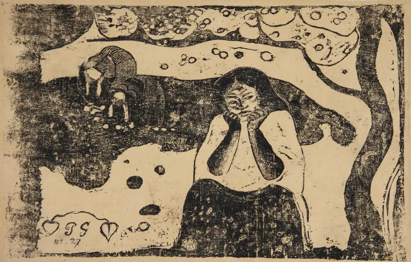 Miséres humaines av Paul Gauguin