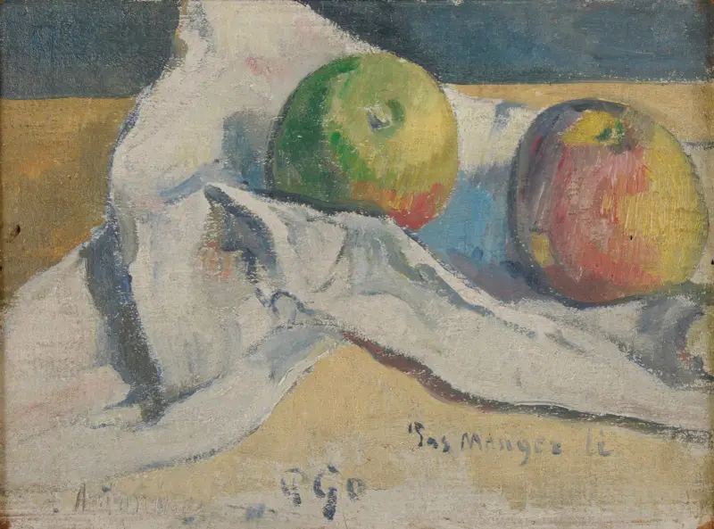 Nature morte aux pommes av Paul Gauguin
