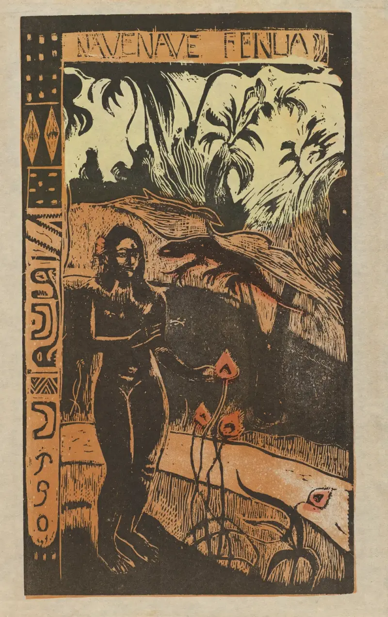 Nave Nave Fenua, 1894 – Nr. 1, Paul Gauguin