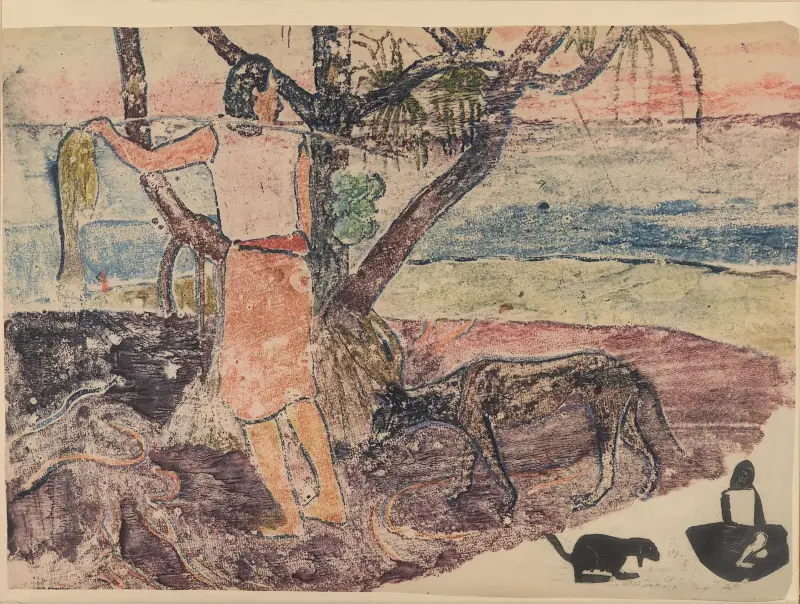 Noa Noa, Tafel 02 von Paul Gauguin