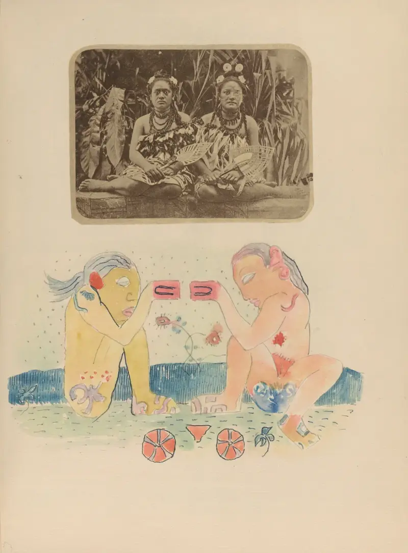 Noanoa Pl.05 av Paul Gauguin