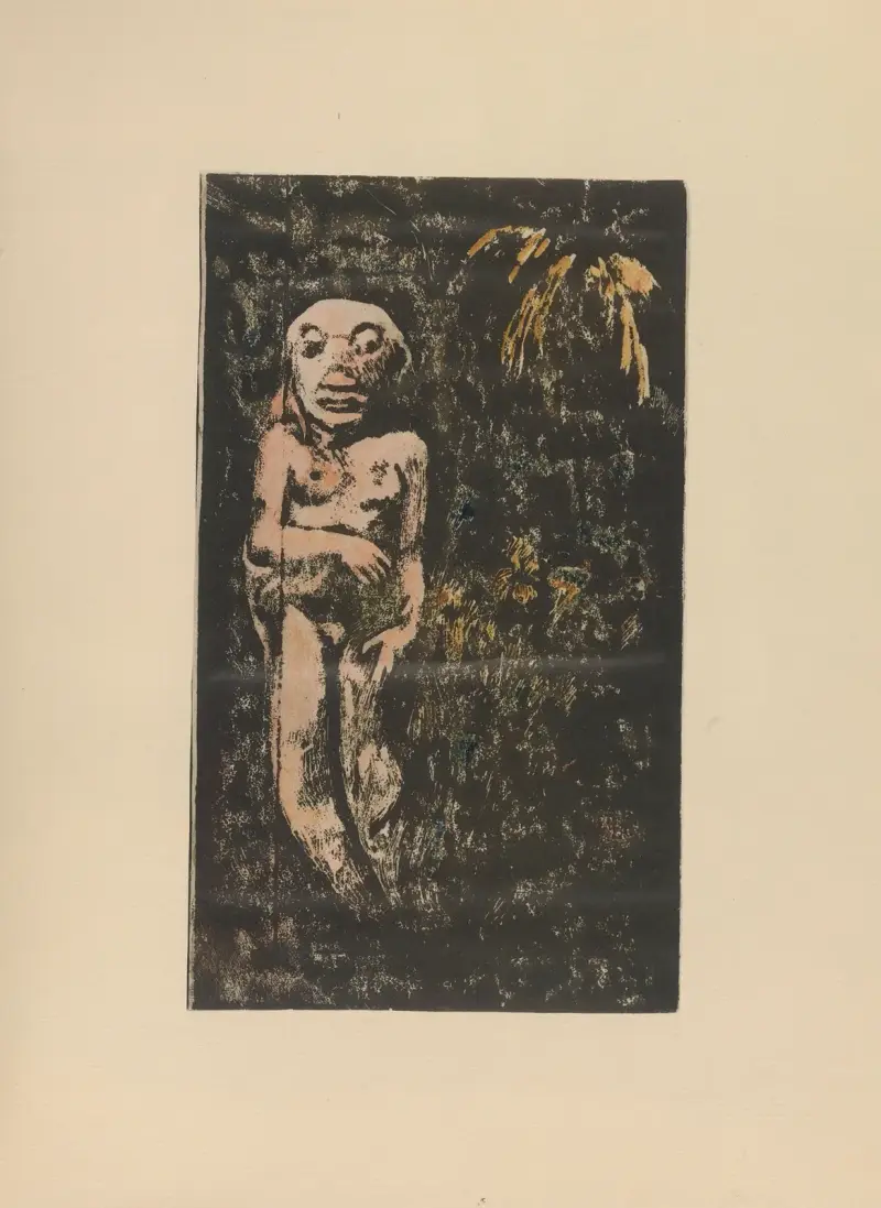 Noanoa Pl.10 av Paul Gauguin