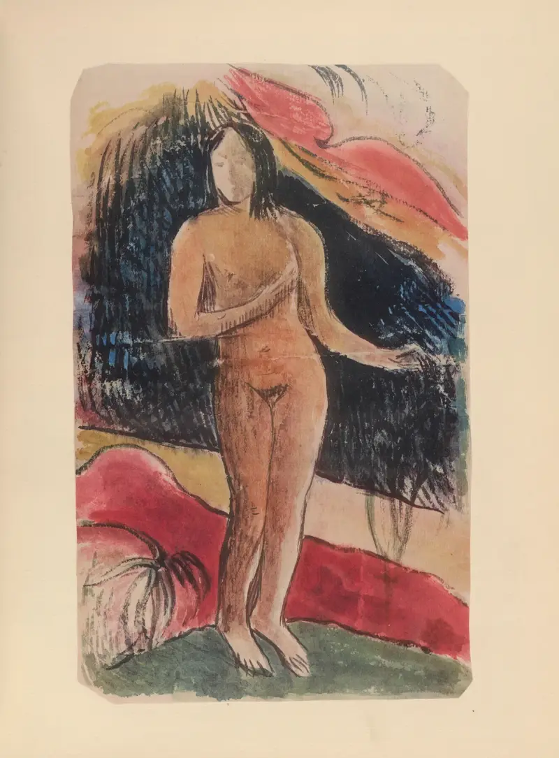 Noa Noa, Tafel 17 von Paul Gauguin