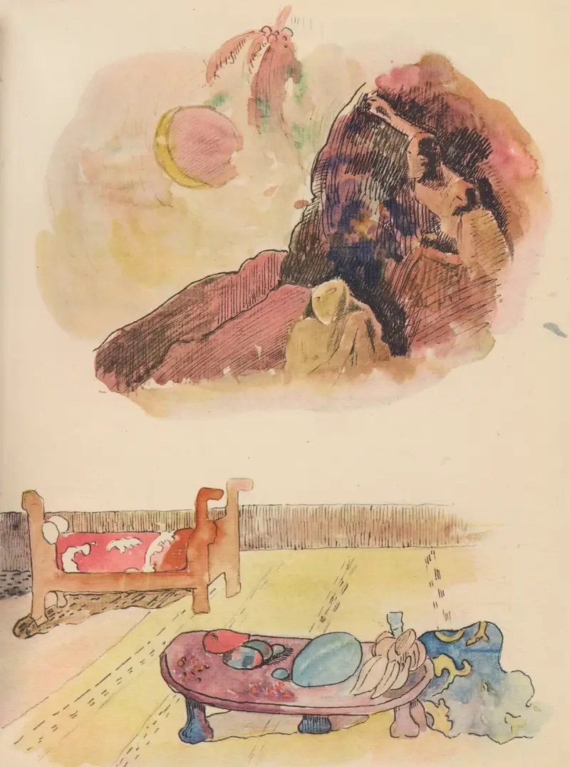 Noanoa Pl.21 av Paul Gauguin
