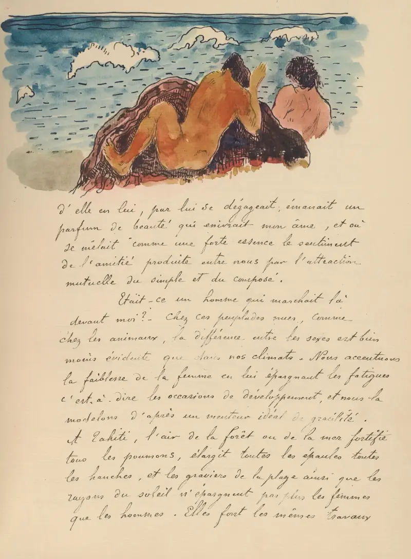 Noa Noa, plansza 22, Paul Gauguin