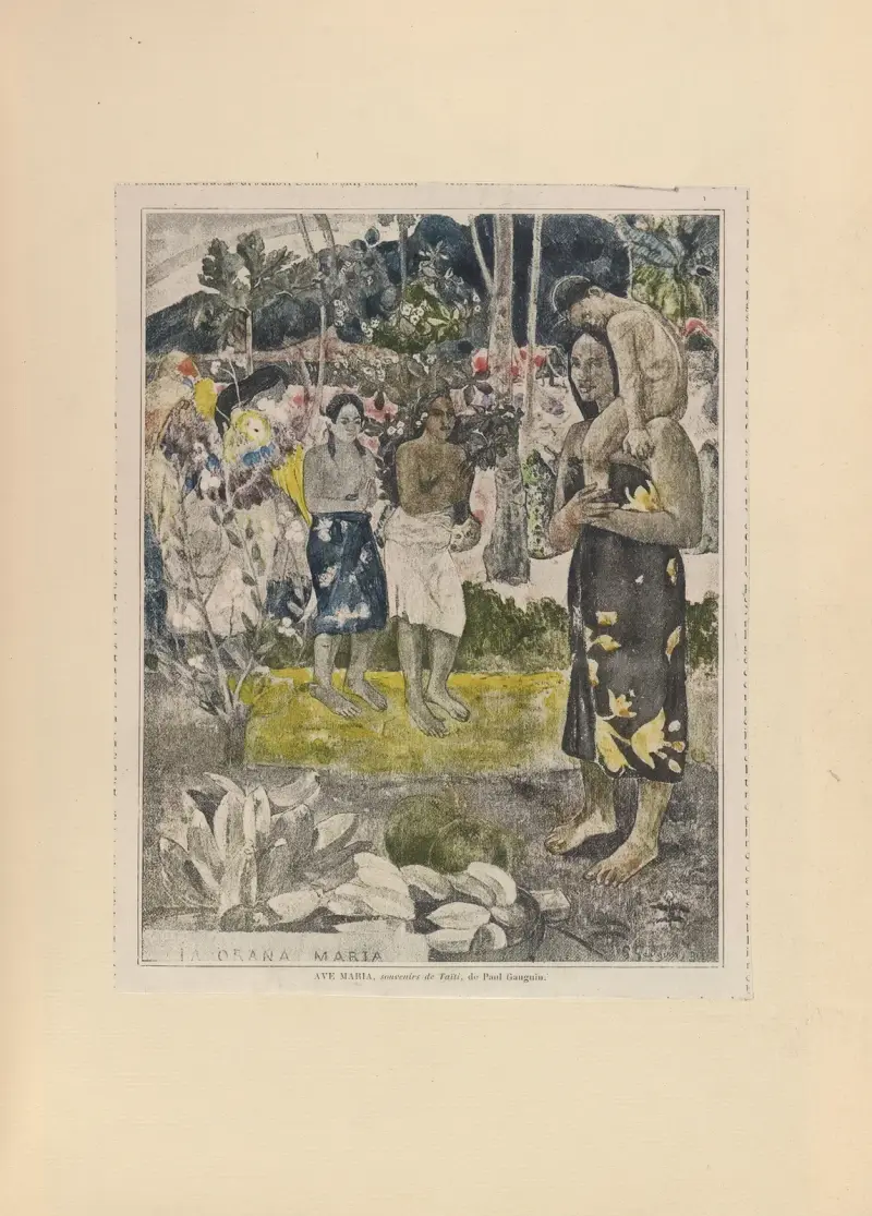 Noanoa Pl.25, Paul Gauguin