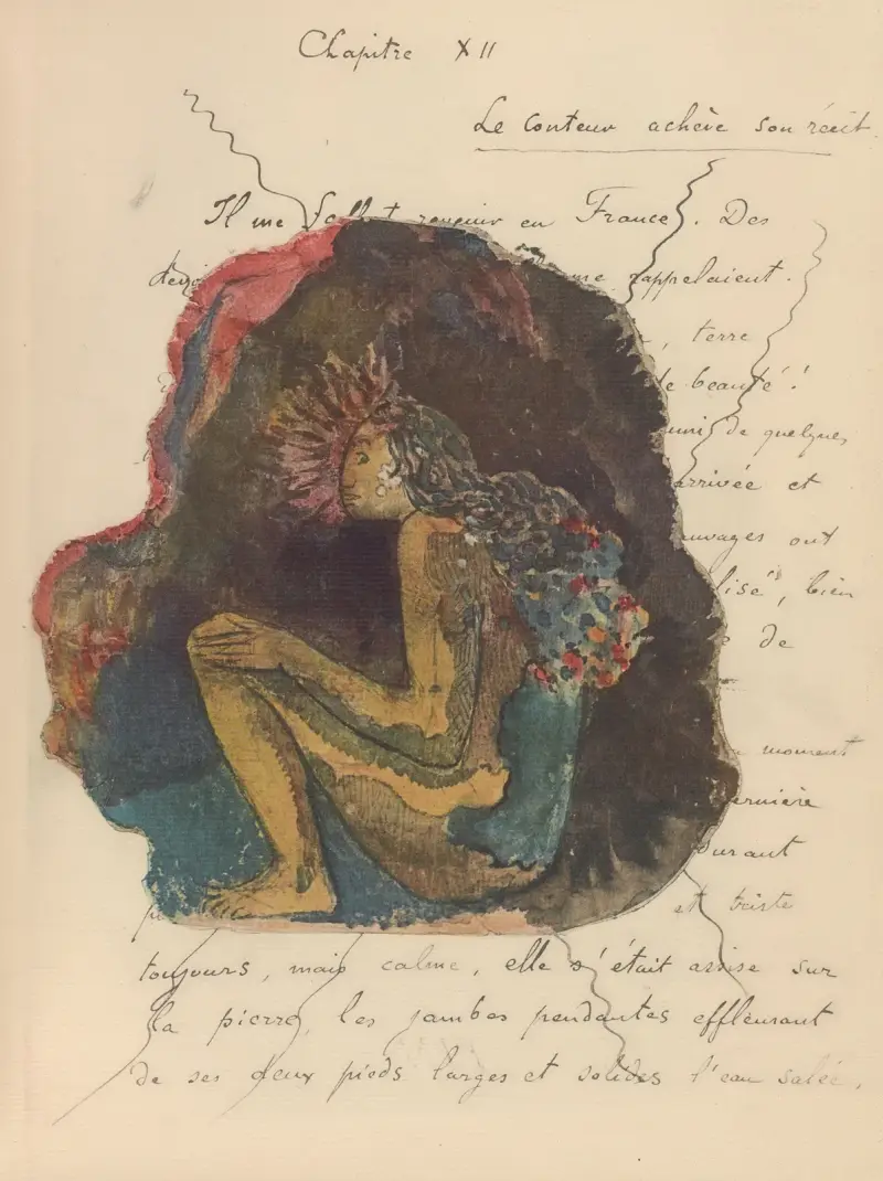 Noa Noa, Tafel 29 von Paul Gauguin