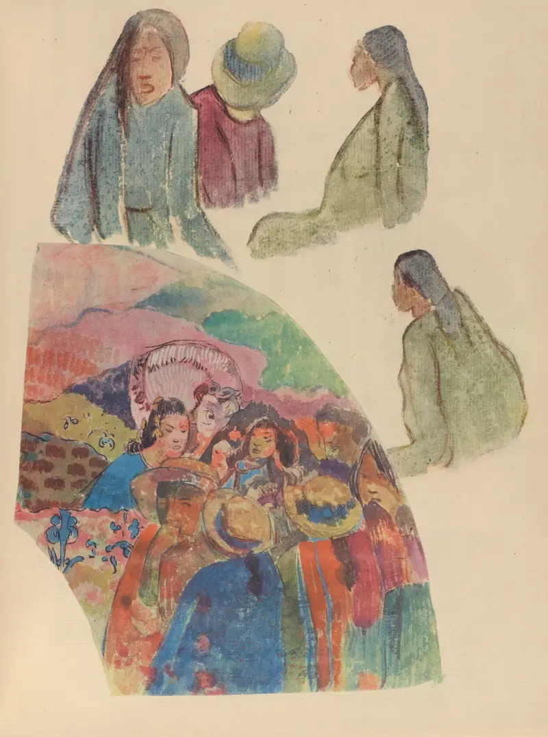 Noa Noa, Bl. 31 von Paul Gauguin