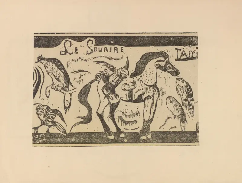 Noanoa Pl.34 av Paul Gauguin