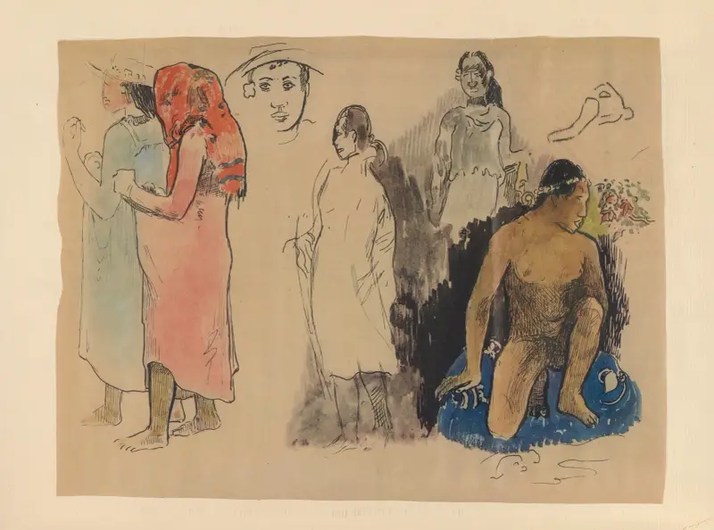 Noanoa Pl.42 av Paul Gauguin
