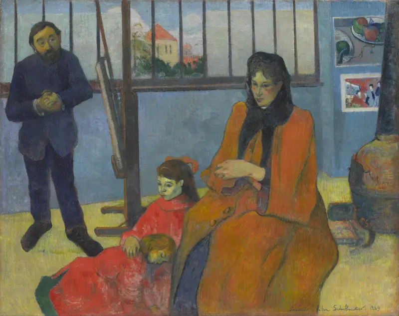 Schuffenecker’s Studio av Paul Gauguin