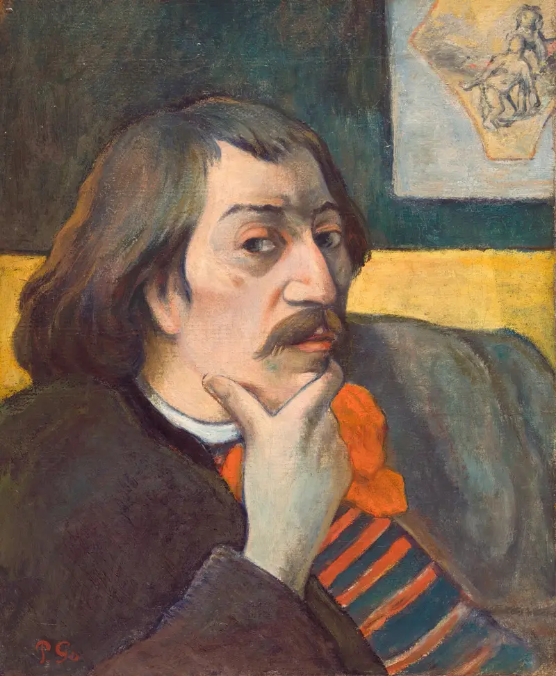 Self Portrait, 1893 av Paul Gauguin