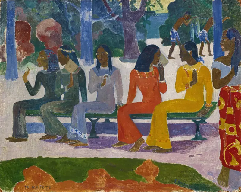Ta matete (Trh), Paul Gauguin