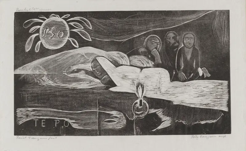 Te Po av Paul Gauguin