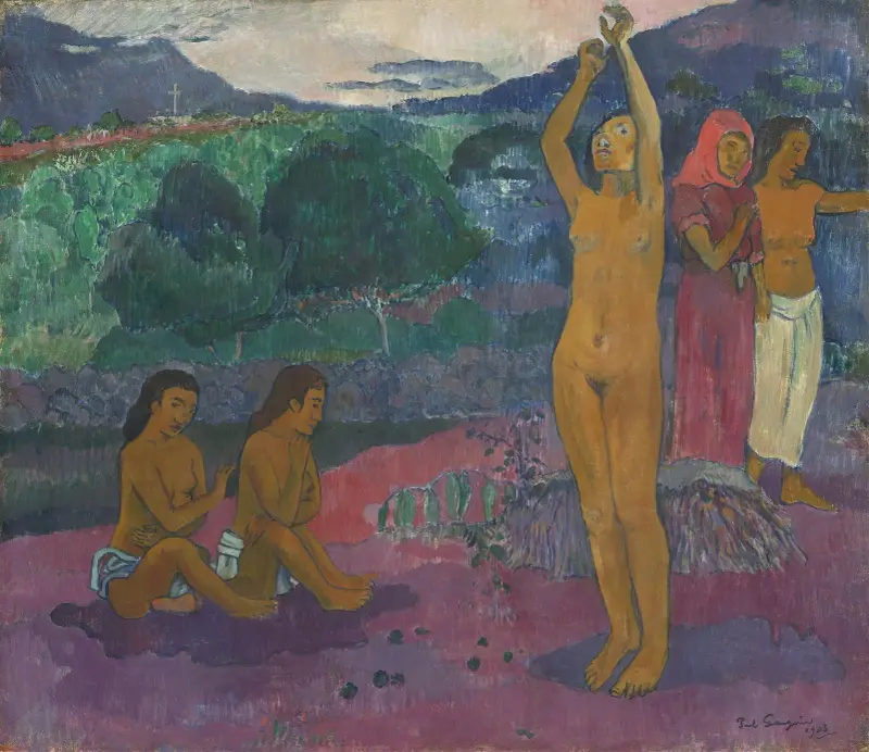 The Invocation av Paul Gauguin
