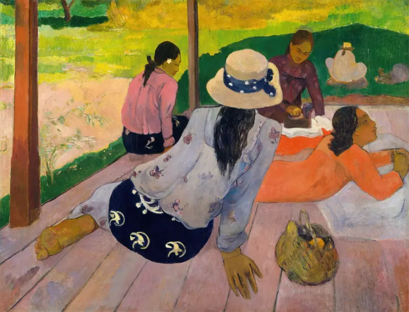 Die Mittagsruhe von Paul Gauguin
