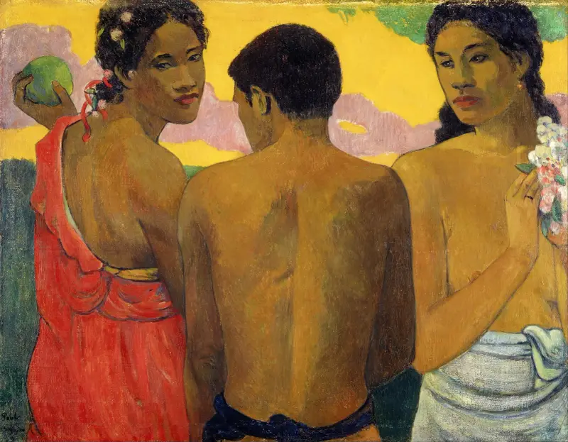 Tři Tahiťanky, Paul Gauguin