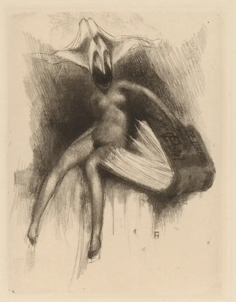 Ex Libris C. Patel, Paul Gavarni