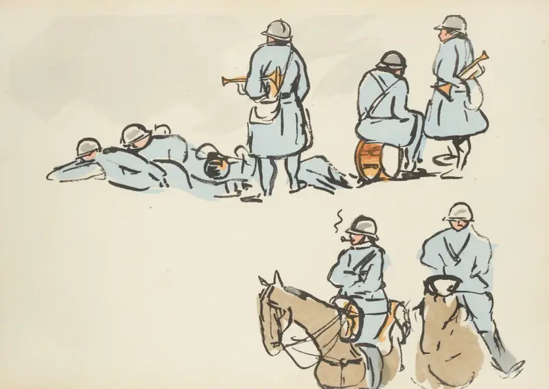 14 juli 1919, Place de l'Étoile, 1919 – nr 4 av Paul Goute