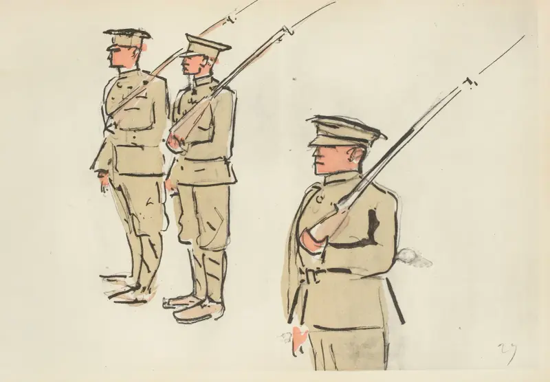 Défilé du 14 juillet 1919, 1919 – nr 1 av Paul Goute