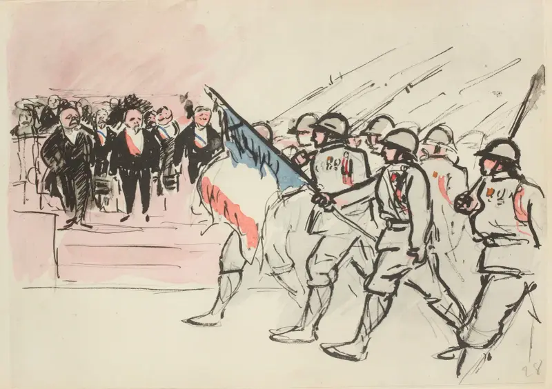 Paraden den 14 juli 1919, 1919 – nr 2 av Paul Goute