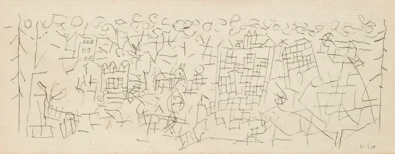 About the Town av Paul Klee
