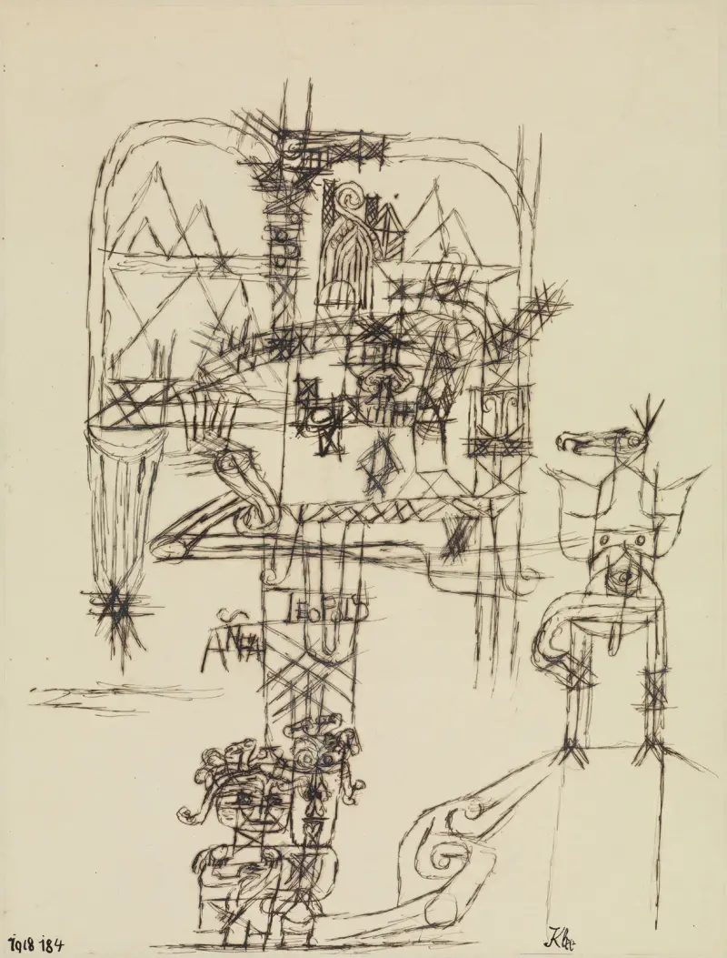 Anna und Leopold av Paul Klee