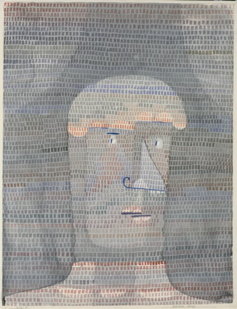 Athlete’s Head av Paul Klee