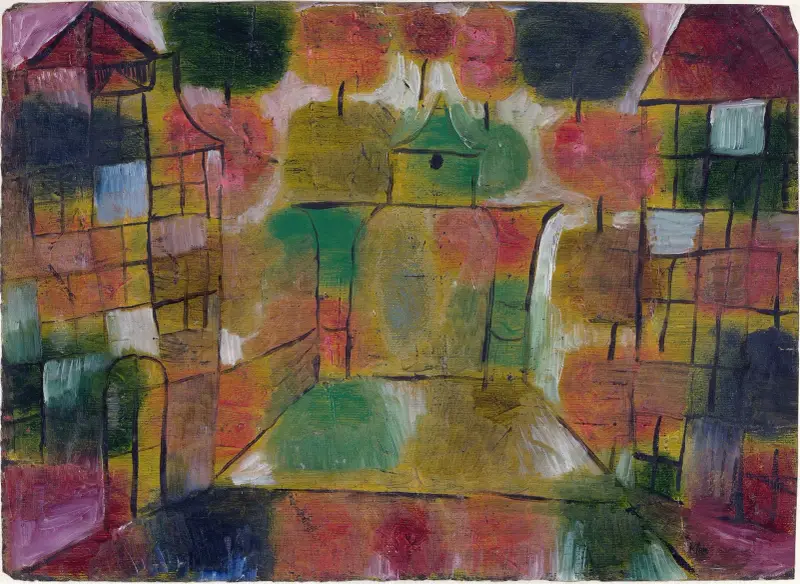 Strom a architektura – rytmy, Paul Klee