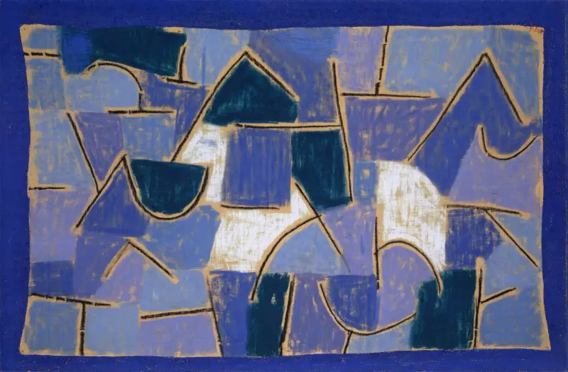 Blue night av Paul Klee