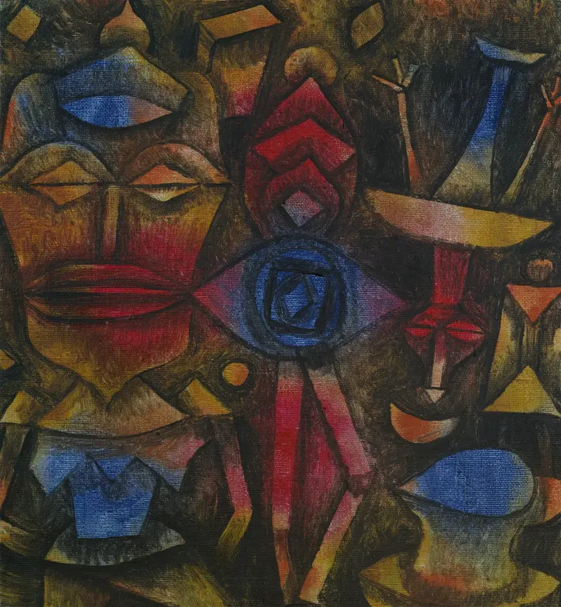 Samling av figurer av Paul Klee