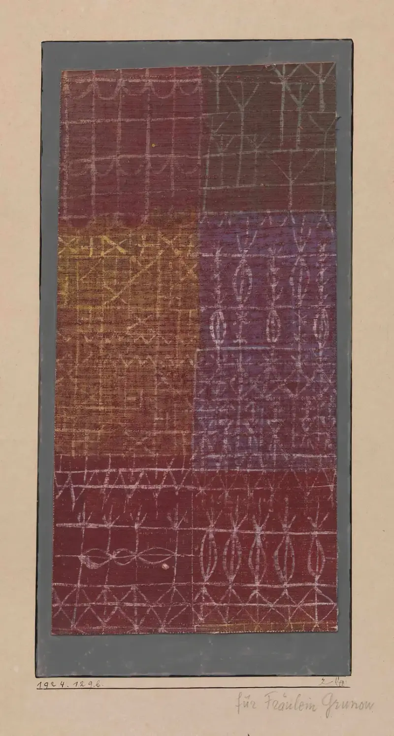 Curtain av Paul Klee