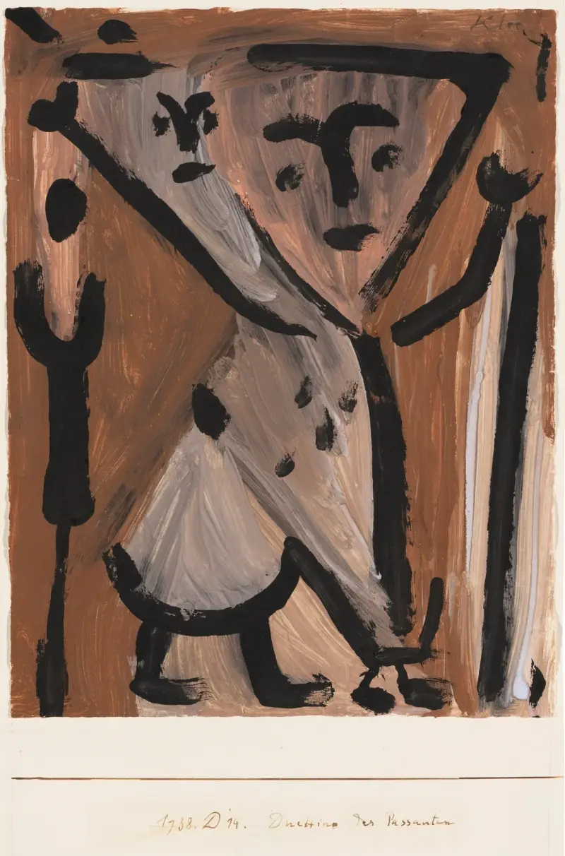 Duettino der Passanten von Paul Klee
