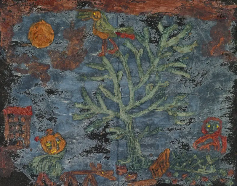Saga från norr av Paul Klee