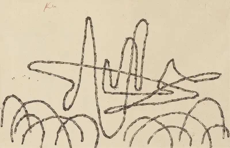 Z suchych gałęzi, Paul Klee