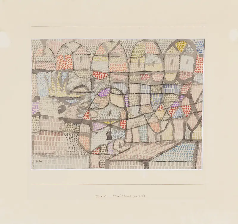 Fruchtbares geregelt av Paul Klee