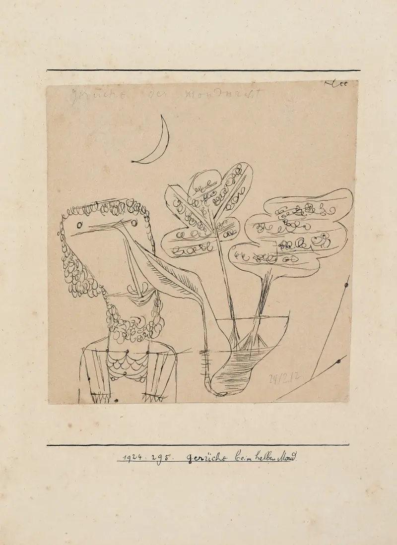 Vůně u půlměsíce, Paul Klee