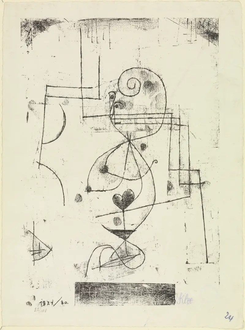 Srdcová dáma, Paul Klee