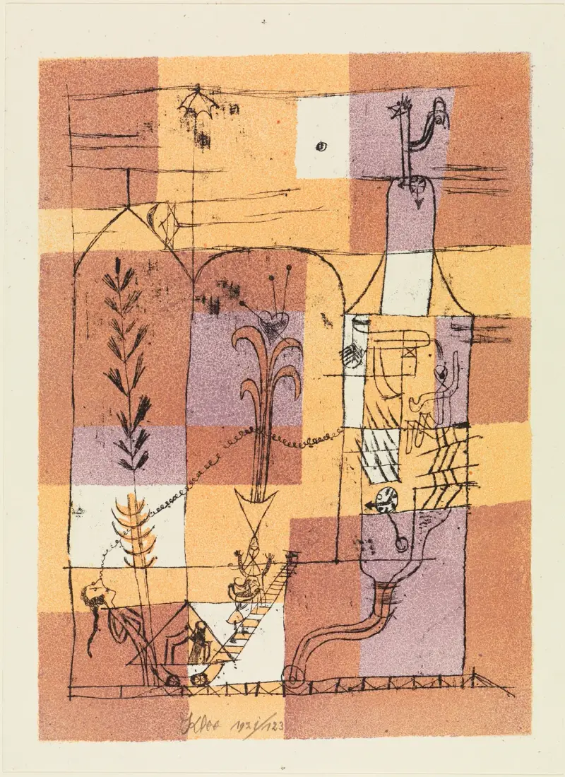Scena hoffmannowska, Paul Klee