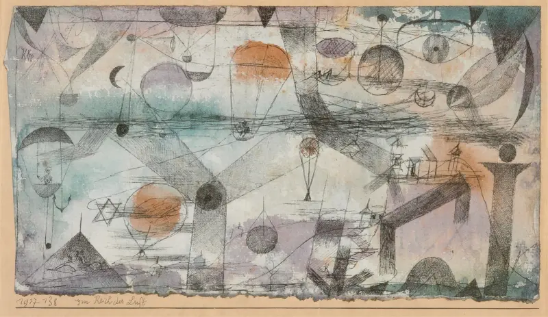Im Reich der Lüfte von Paul Klee
