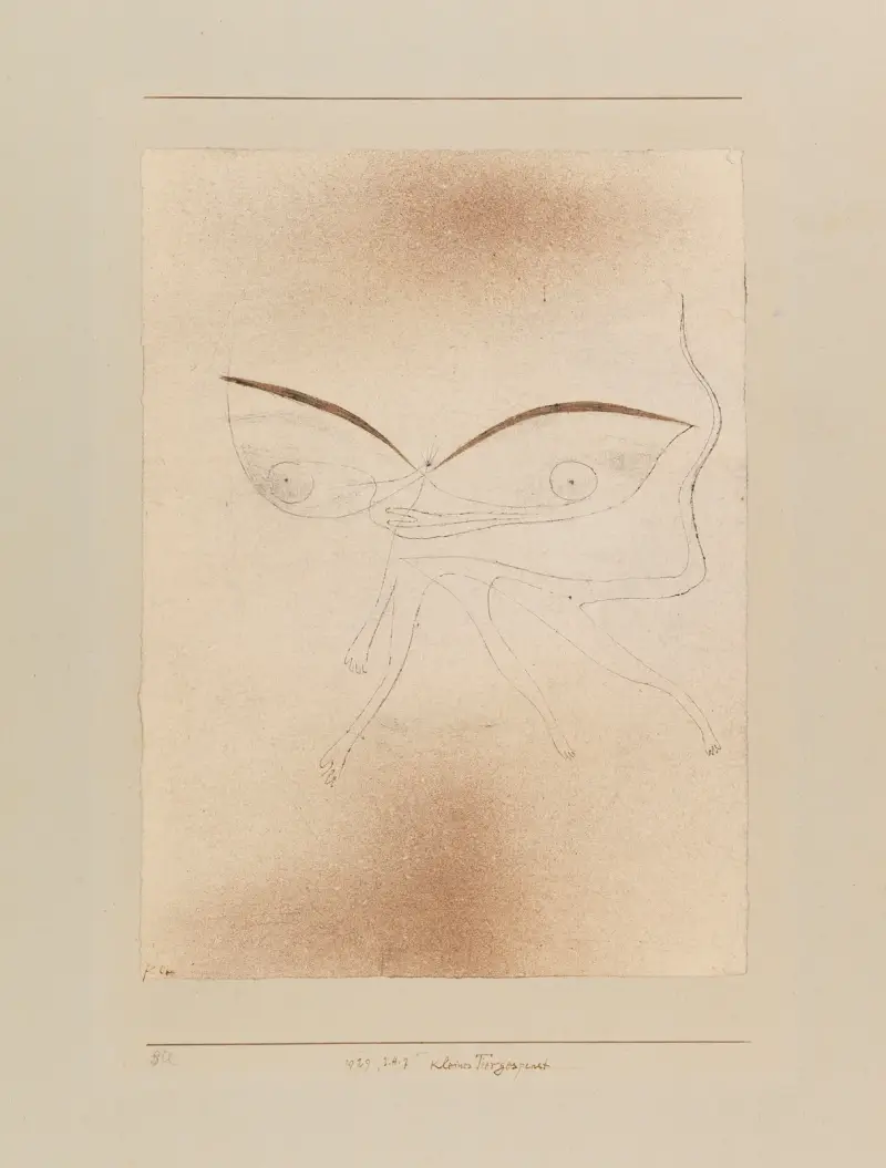 Kleines Tiergespenst av Paul Klee