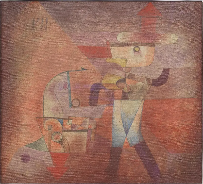 KN der Schmied av Paul Klee