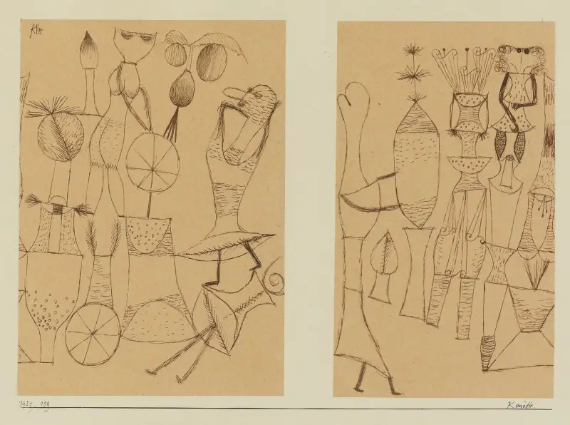Komedi, Paul Klee