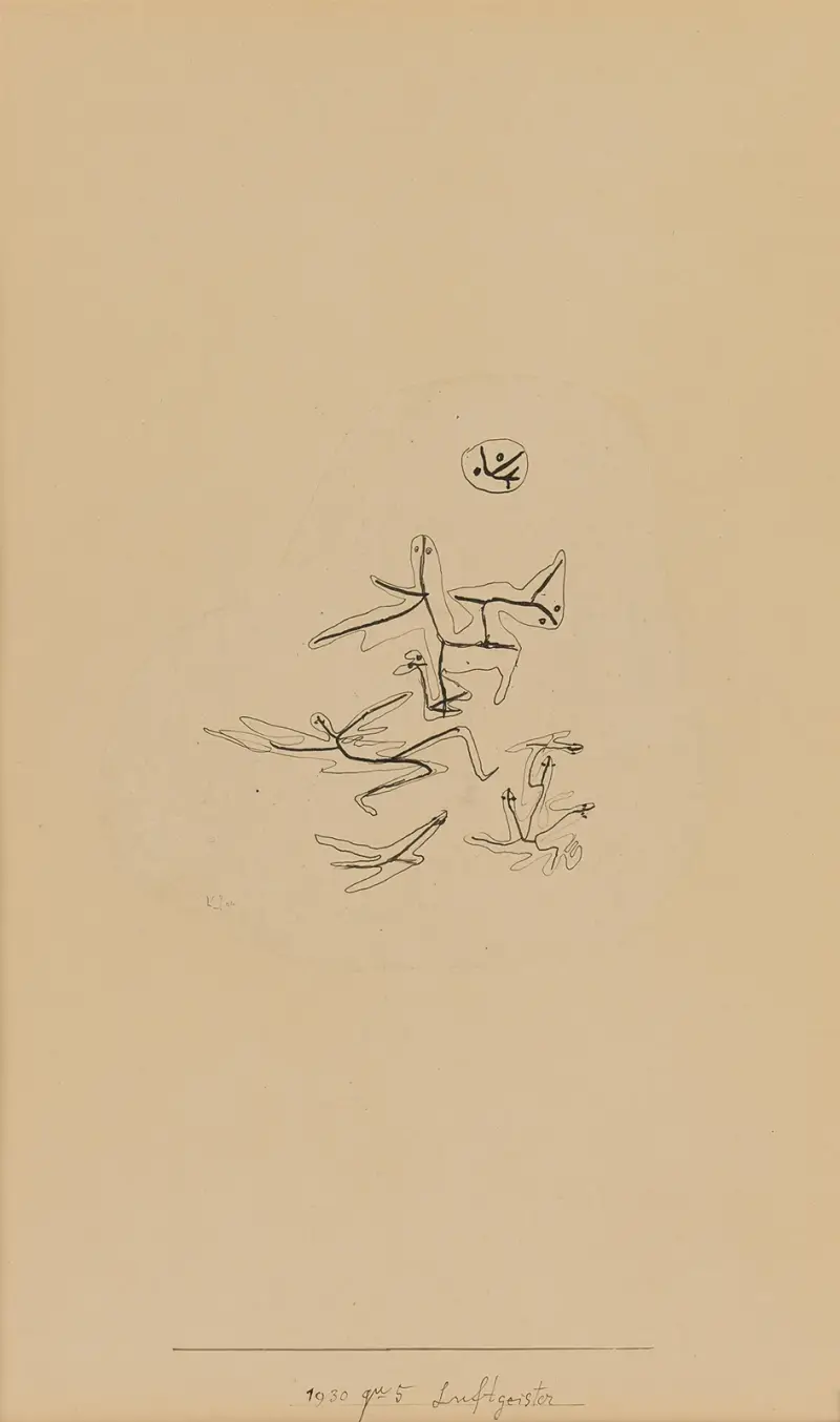 Luftgeister av Paul Klee