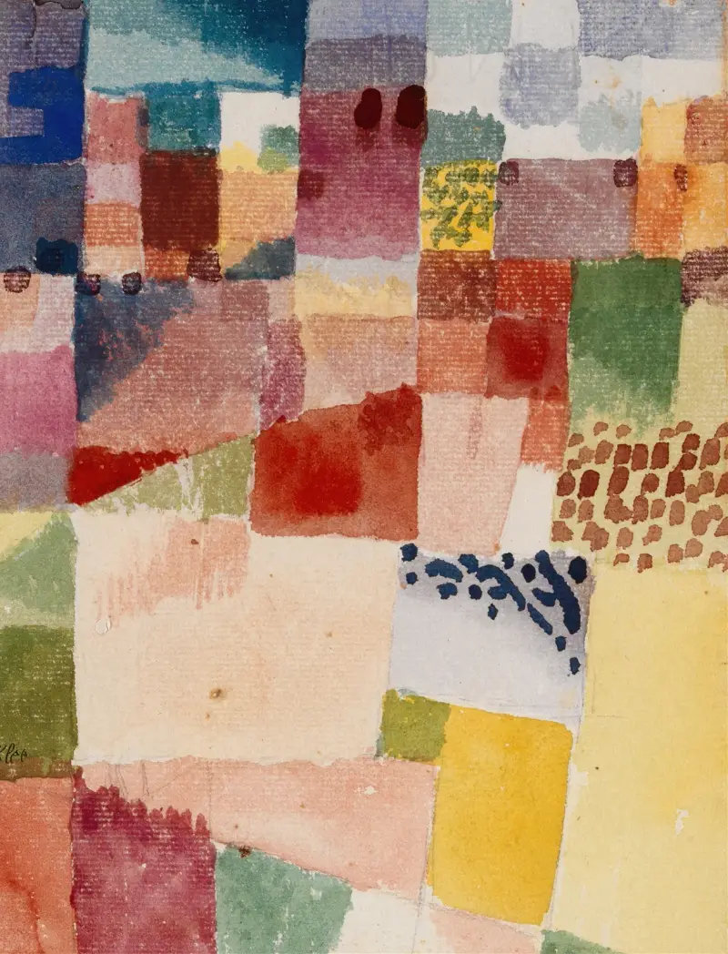 Motiv z Hammametu, Paul Klee