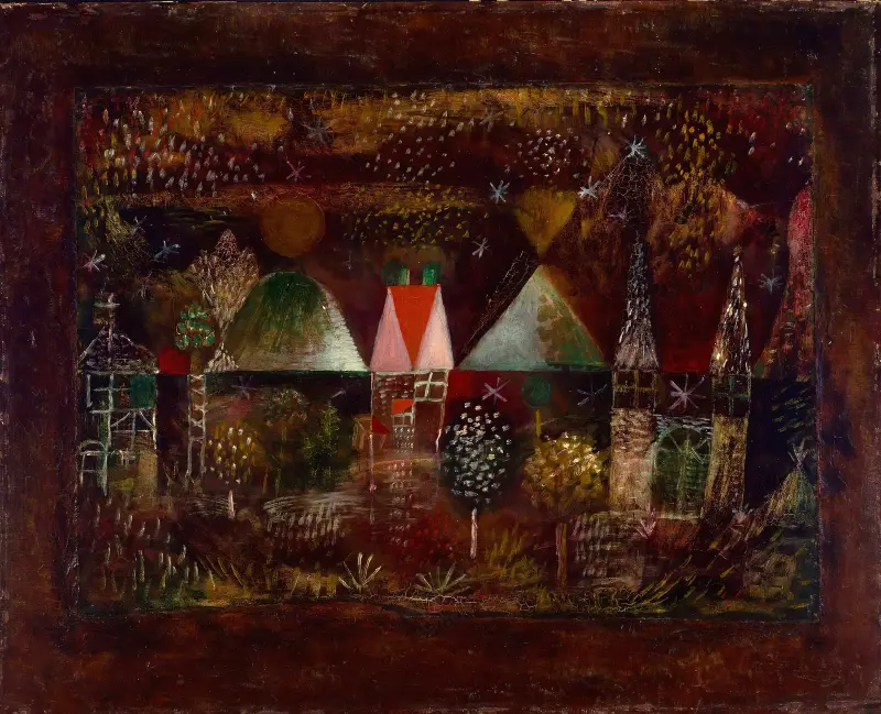Night Feast av Paul Klee