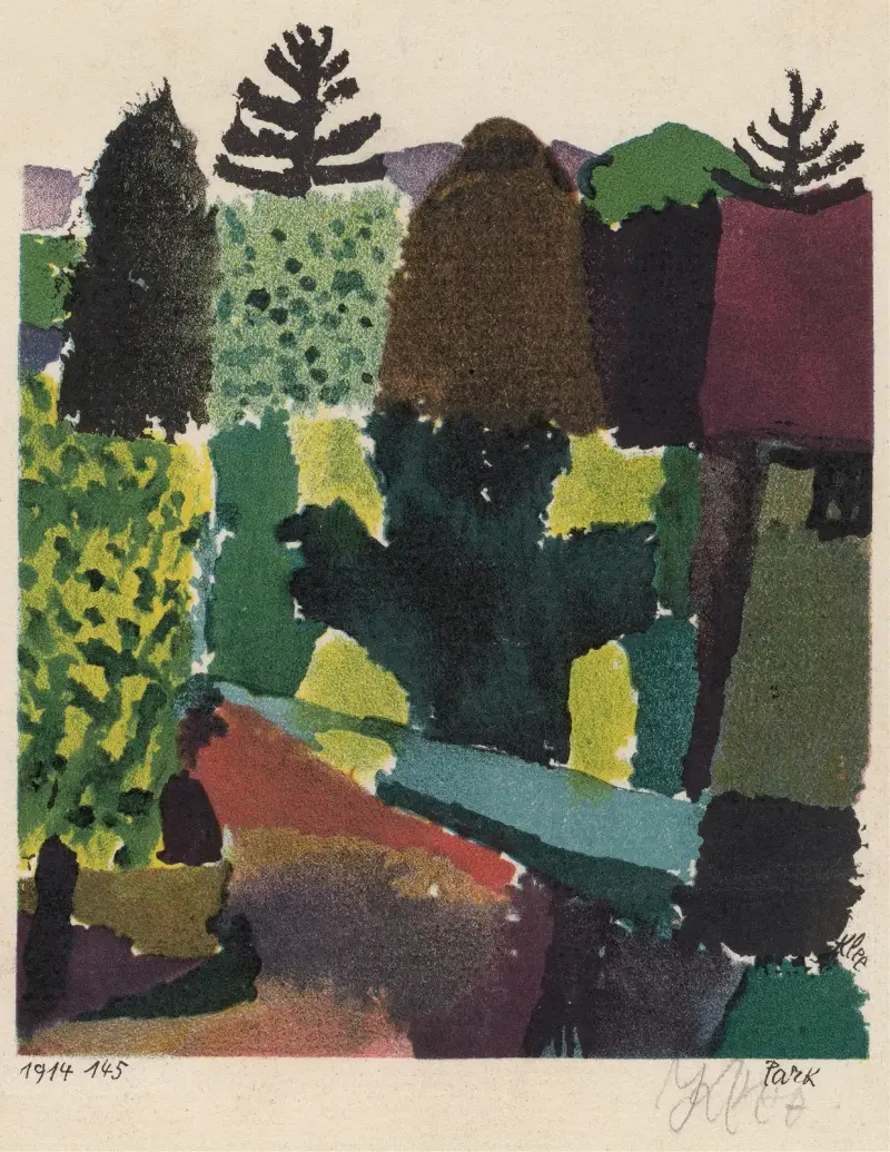 Park av Paul Klee
